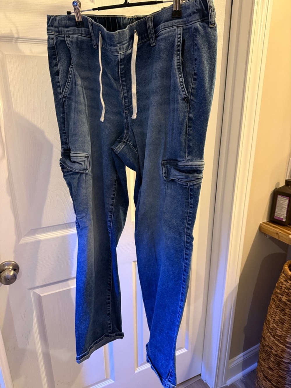torrid Dark Blue Cargo Jogger Jeans